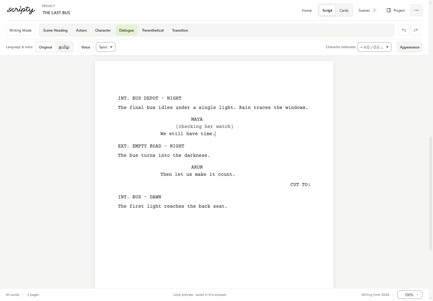 Scripty
